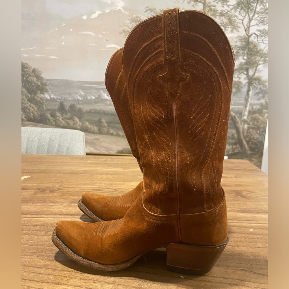 Favorite Lucchese Nubucks, Velvety Soft
